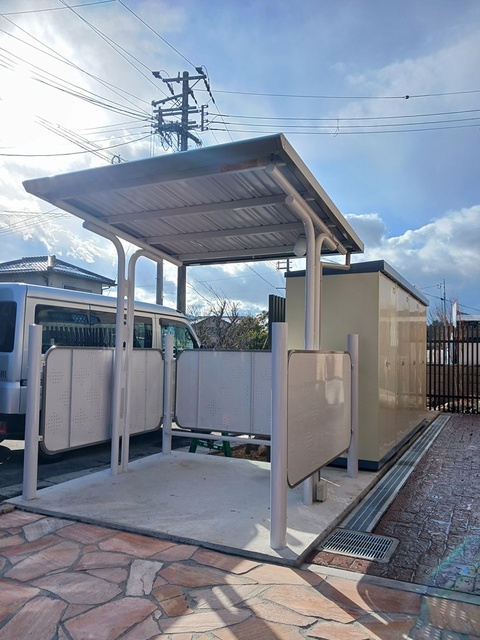 その他共有部分　外部トランク＆屋根付き駐輪場も使用可能！
