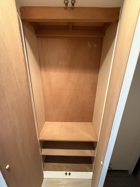 収納　同物件別号室のものです。