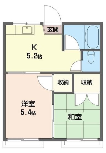 コスモスハイムの間取り