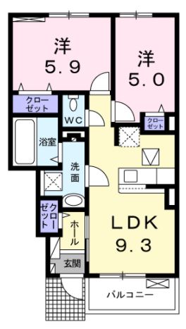 マードレSIIの間取り