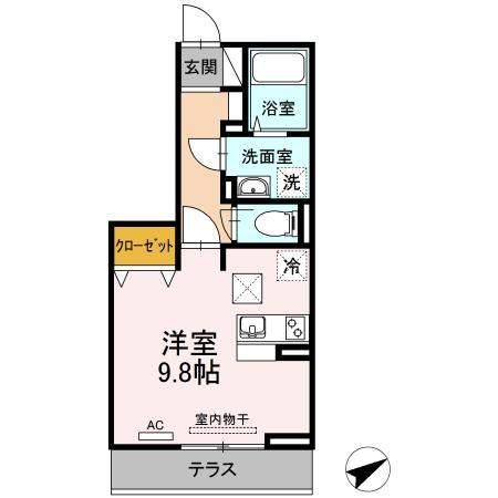 ジェルメII（東川口）の間取り