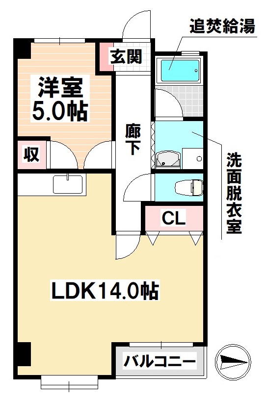 ヴィラセリーヌの間取り