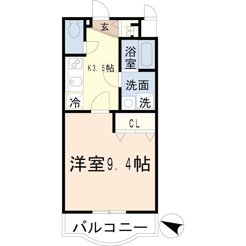 キャメロットの間取り