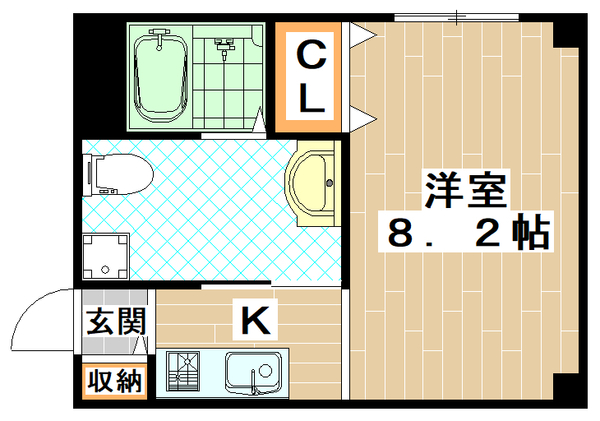 アドマステラス今市の間取り