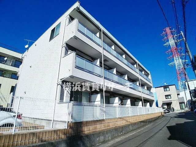 横浜市都筑区大熊町のマンションの建物外観