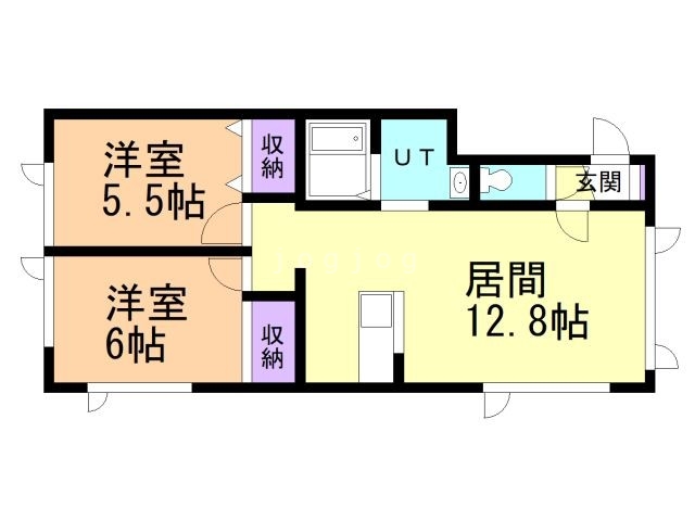 エスペランサ野幌の間取り