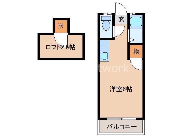 ウイング基山の間取り