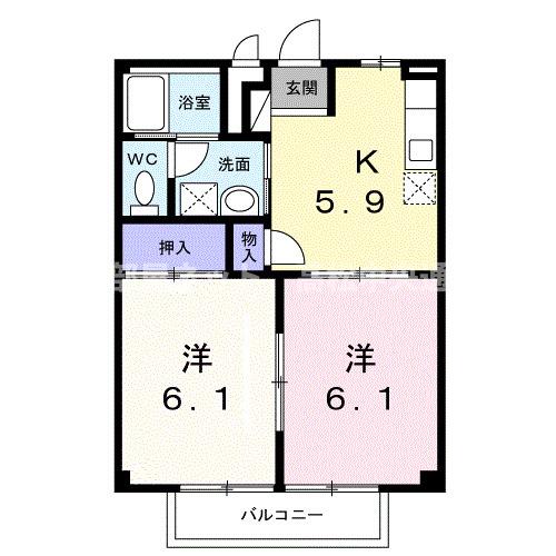 フォブール雅の間取り