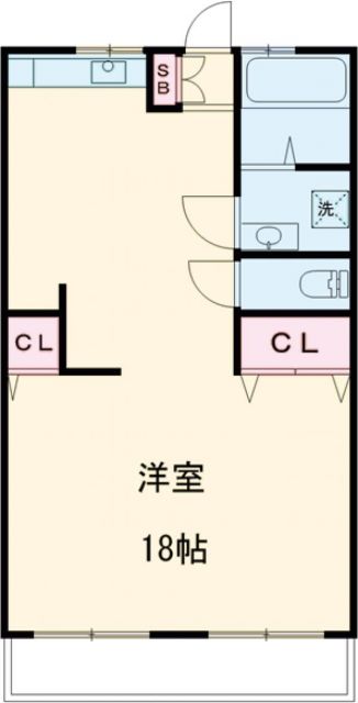 ニューコーポ中島の間取り