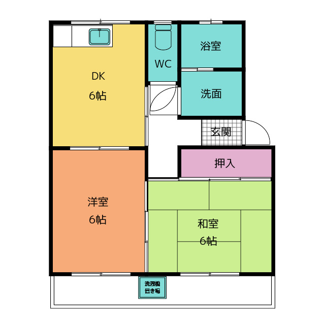 アムールシティの間取り