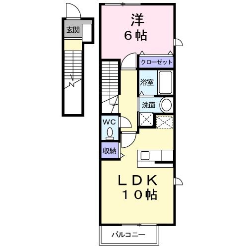 ライトハウス　南館の間取り