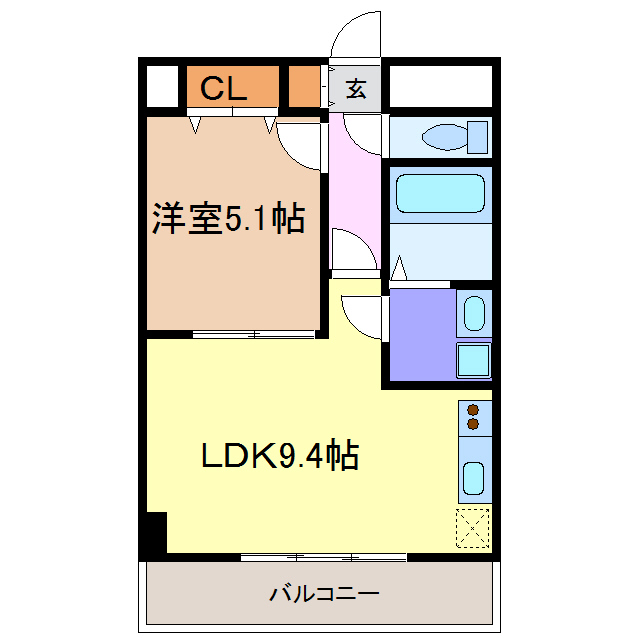 サンマール金山南の間取り