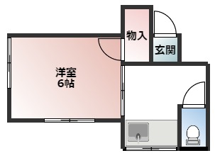 大信荘の間取り