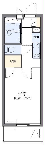 レオパレス桜の間取り