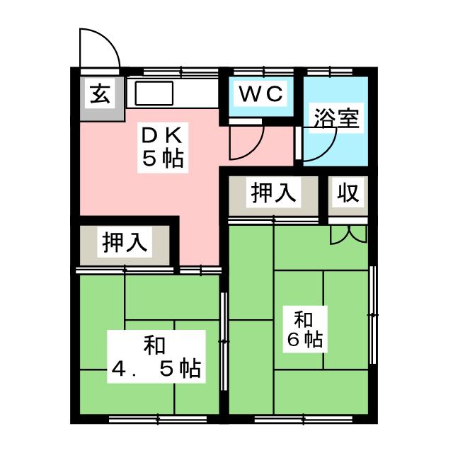 スライヴIの間取り