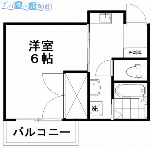 フジパークハイツの間取り