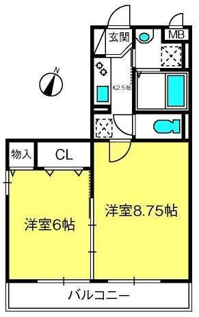 カンパーニュの間取り