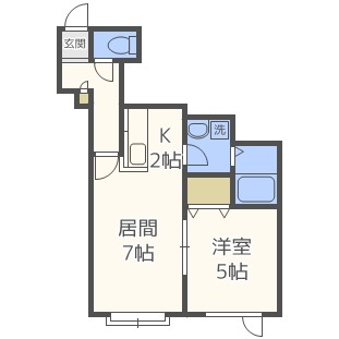 レグジー明日風の間取り