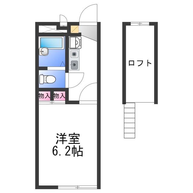 レオパレスシリウスの間取り