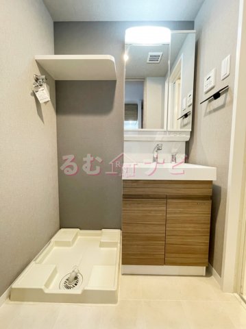 【S-RESIDENCE大橋FLUSSの洗面設備】