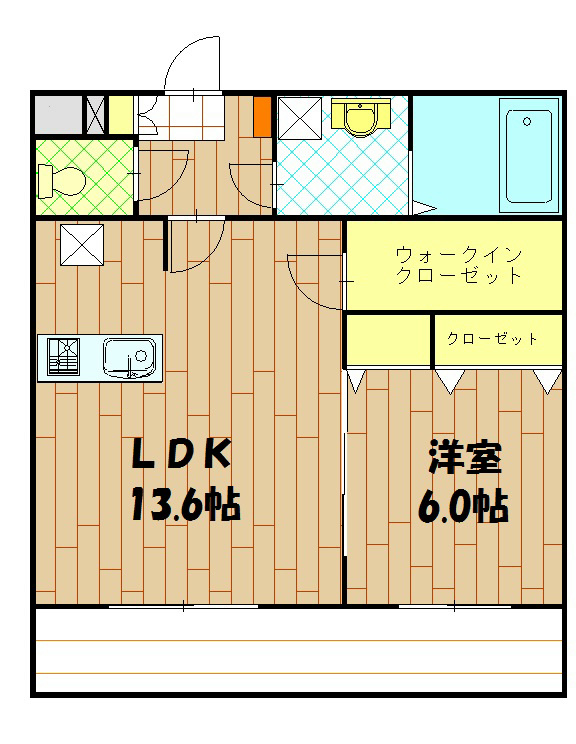 柴田ハイツの間取り