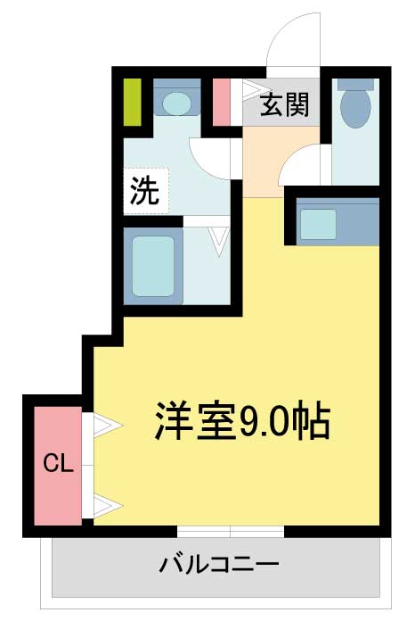 ハイヒル愛宕山の間取り