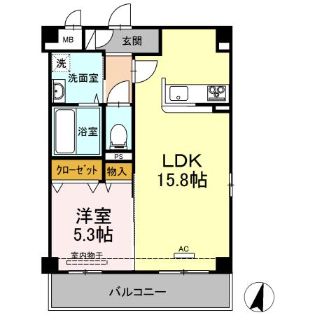 アンムートの間取り