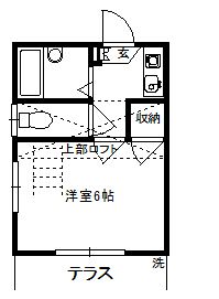 レオグラン３の間取り