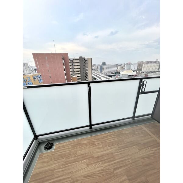 【S-RESIDENCE堀田NorthIIのバルコニー】