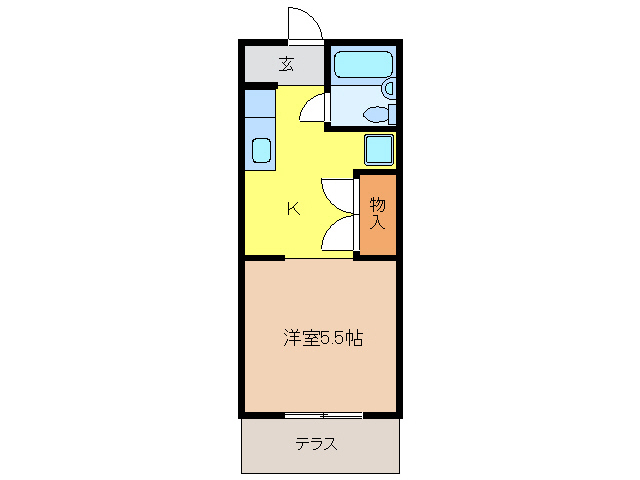 L TOWN中畑の間取り