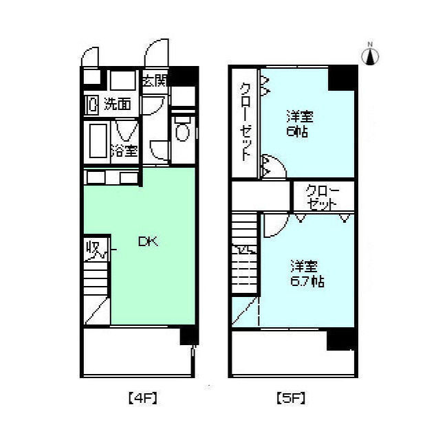 エスポールの間取り