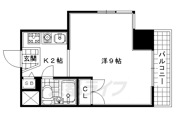 ヴェルジェの間取り