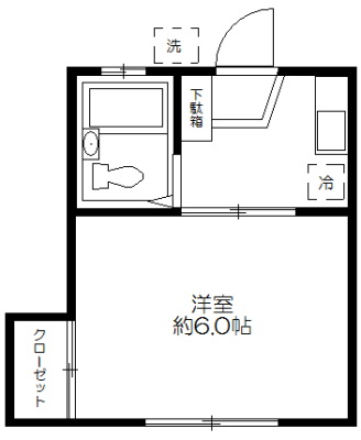 アパートメント和光の間取り