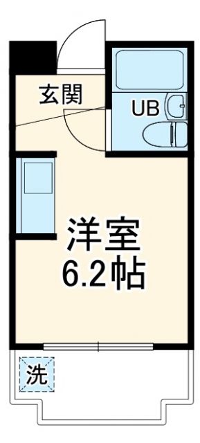 豊橋市往完町のマンションの間取り