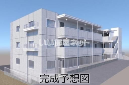 【菊川市堀之内のマンションの建物外観】