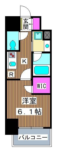 コスモグラシア板橋区役所前の間取り