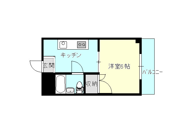 アシスト第3山形マンションの間取り写真