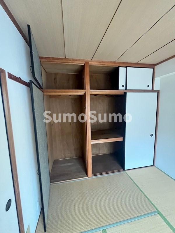 収納　十分な収納スペースがあります