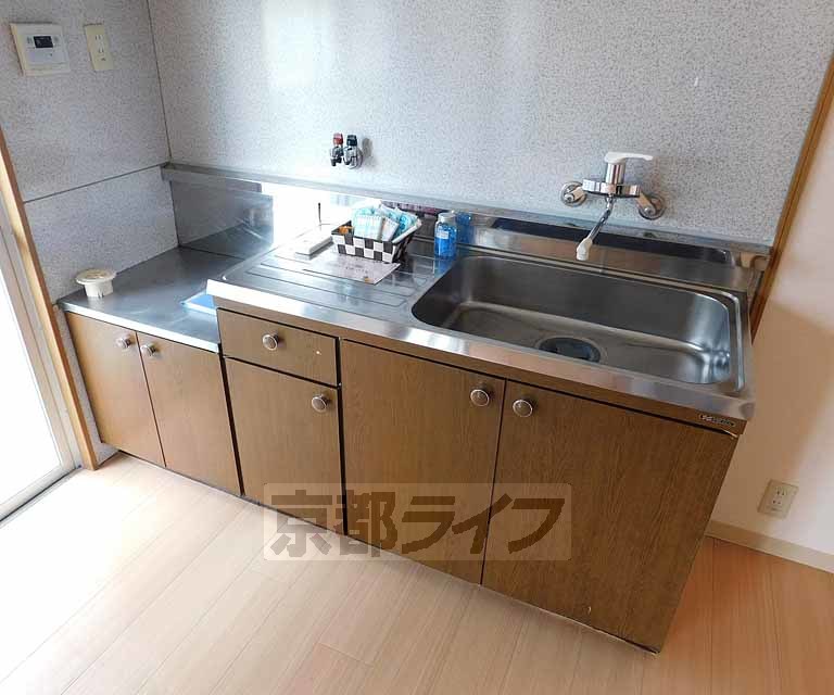 キッチン　２口コンロ設置可のキッチンです。