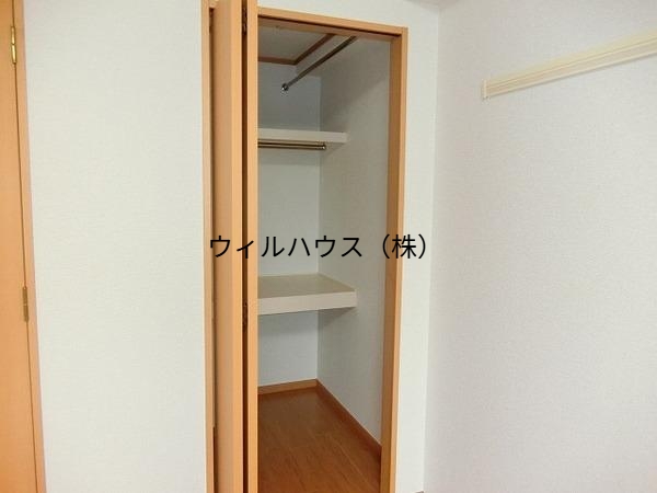 収納　クローゼット！