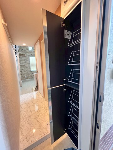 収納　たっぷりとした収納スペースです