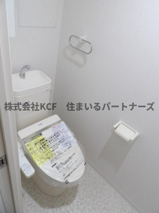 トイレ　ゆったりとした空間のトイレです