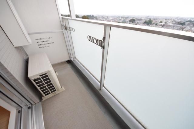 バルコニー　★洗濯物が内側なので外からは見えません★