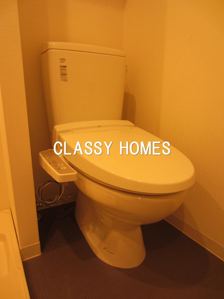 トイレ　2014年竣工アクサス汐留：トイレ