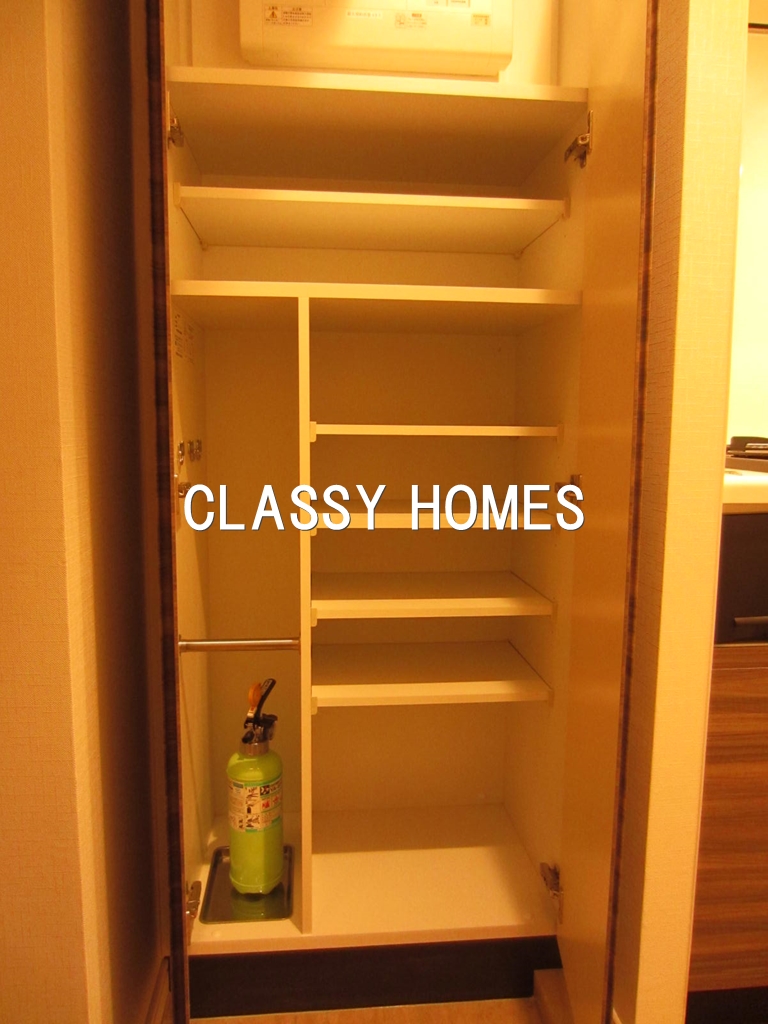 玄関　2014年竣工アクサス汐留：玄関収納