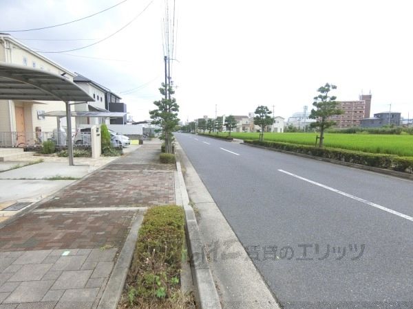 眺望　前面道路