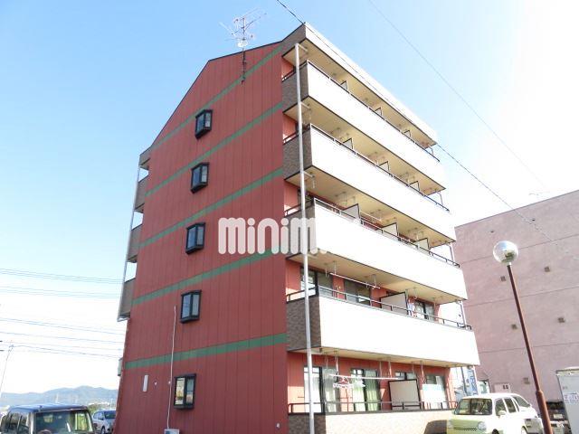 建物外観　個性的な色の外観です