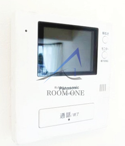 セキュリティ　モニター付きインターホンです。