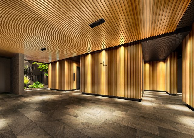 建物外観　外観は落ち着いています