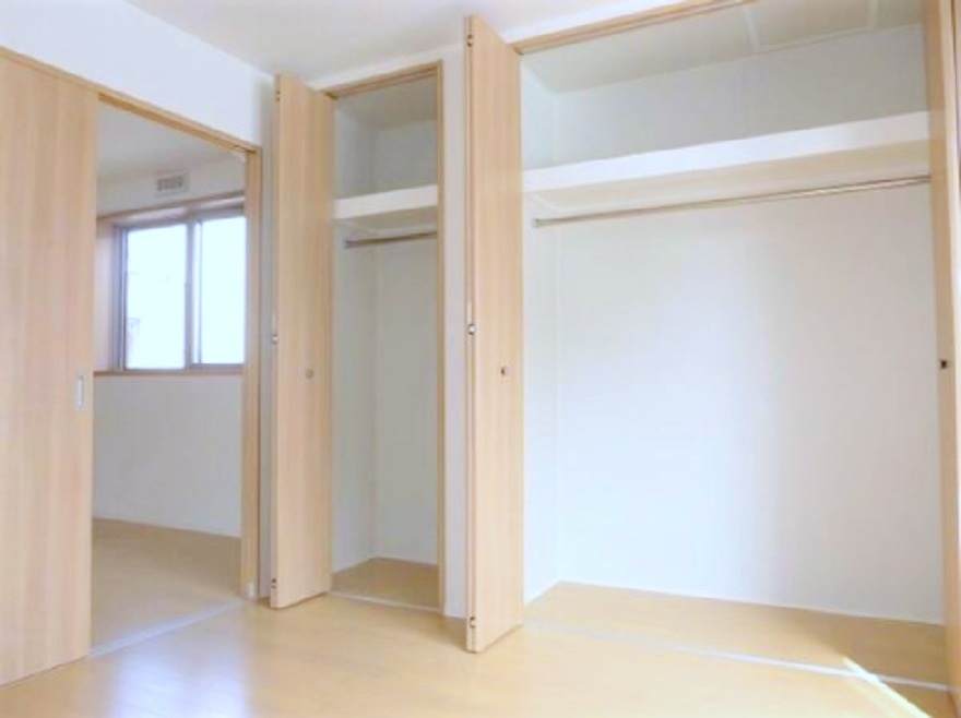 収納　洋室の収納　クローゼット